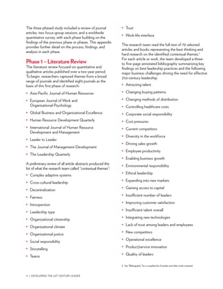 AchieveGlobal: Developing the 21st Century Leader | PDF