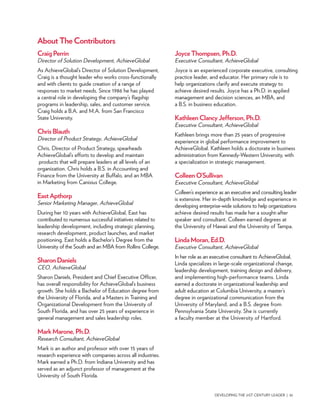 AchieveGlobal: Developing the 21st Century Leader | PDF