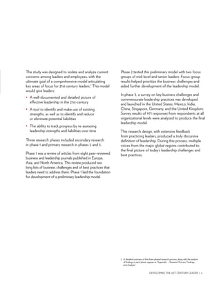 AchieveGlobal: Developing the 21st Century Leader | PDF