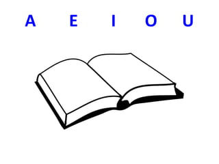 A E I O U
 