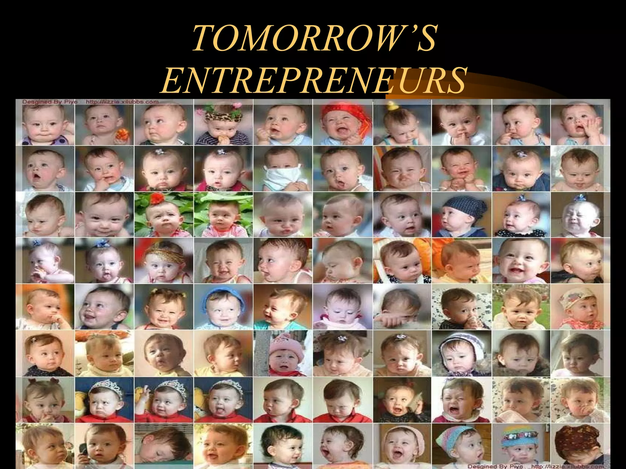TOMORROW’S ENTREPRENEURS 