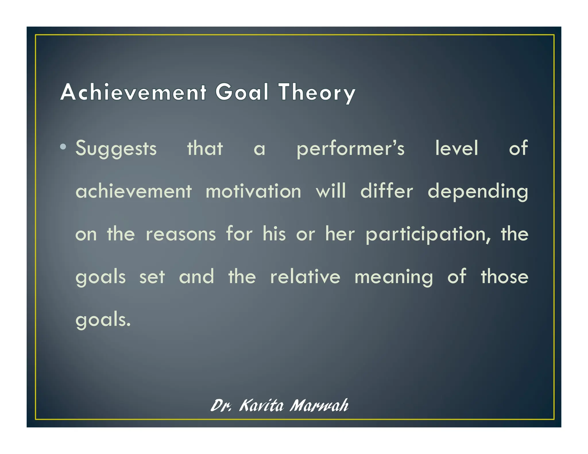 Achievement Motivation for Athletes in Sports Psychology | PDF
