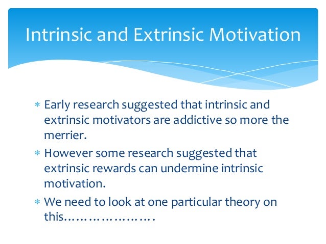 research papers on intrinsic and extrinsic motivation The impact of extrinsic and intrinsic rewards on employees’ motivation a case study of an insurance company master’s thesis. research papers on intrinsic and extrinsic motivation The impact of extrinsic and intrinsic rewards on employees’ motivation a case study of an insurance company master’s thesis.