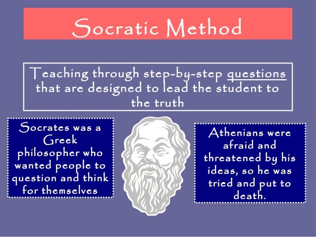 an analysis of socratic method in the republic by socrates The purpose of this essay is to relate the socratic method performed by socrates in plato in plato's republic - researching socratic pedagogy and analysis. an analysis of socratic method in the republic by socrates The purpose of this essay is to relate the socratic method performed by socrates in plato in plato's republic - researching socratic pedagogy and analysis.