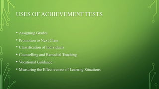 Achievement test ppt ...pdf