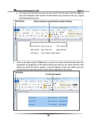 Achievers Computing for Junior High school | PDF
