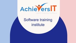 Software training
institute
 
