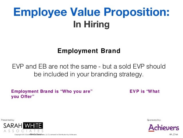 employment and value proposition While employee value proposition isn't a new term, its popularity has changed over the years now, it's back and more important than ever. employment and value proposition While employee value proposition isn't a new term, its popularity has changed over the years now, it's back and more important than ever.