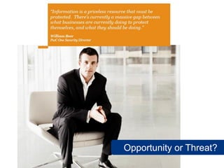 Opportunity or Threat?
 