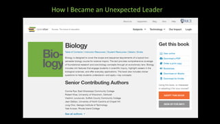 How I Became an Unexpected Leader
 