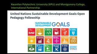 Kwantlen Polytechnic University (KPU) and Montgomery College,
International Partnership
 