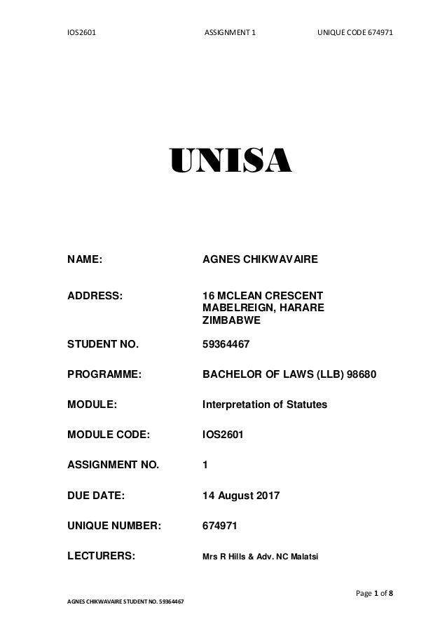 A chikwavaire assignment 1 ios2601