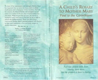 The Summit Lighthouse: A child's rosary to mother mary 5 album cover