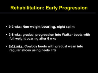 Achilles tendon repair | PPT