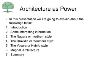 Achitecture as power | PPTX