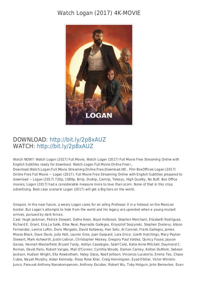 Logan Film Stream Logan Film Stream