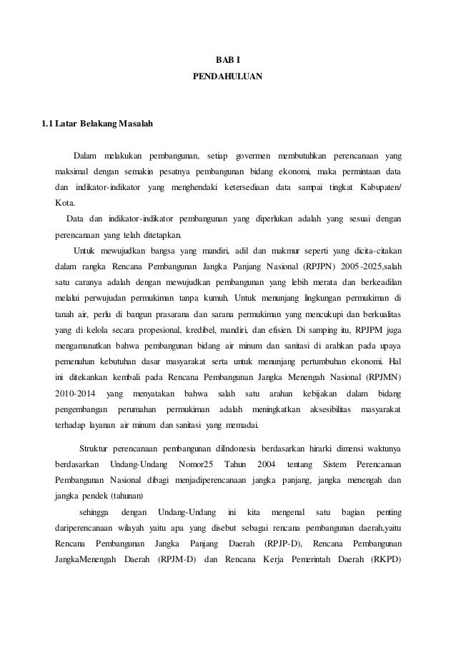 Makalah Perencanaan Daerah Peranan Pembagunan Dipu Luachmad Avandi