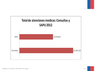 Gobierno de Chile / Ministerio de Salud 23
 