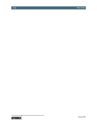 142   Setup Guides




       January 2004
 