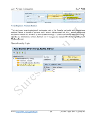 Ach Payment Configuration Pdf