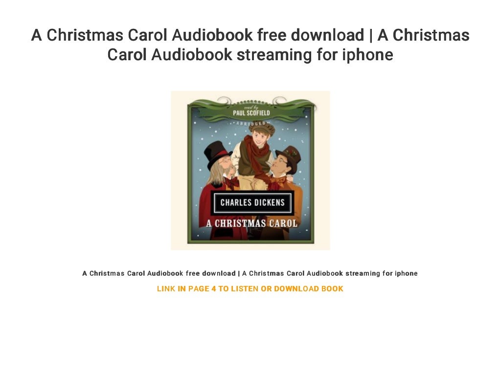 A Christmas Carol Audiobook free download | A Christmas Carol Audiobo…