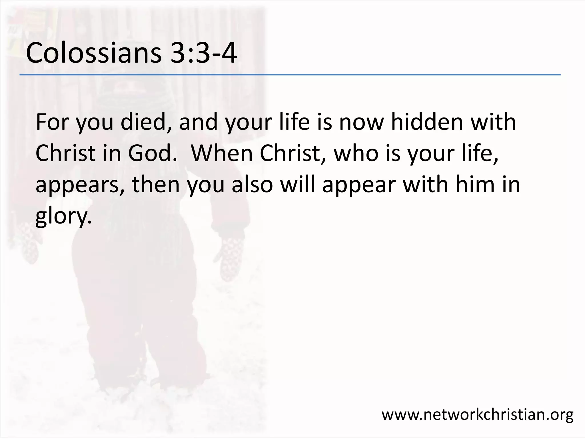 A christmas story part 1 (red ryder colossians 3 1 4) | PPTX