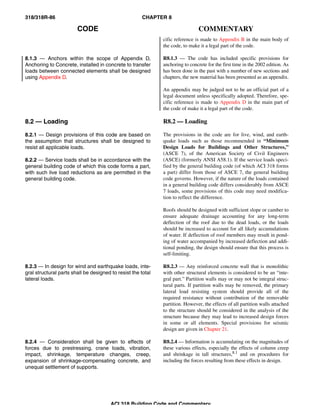ACI 318 - 02 (Ingles) | PDF