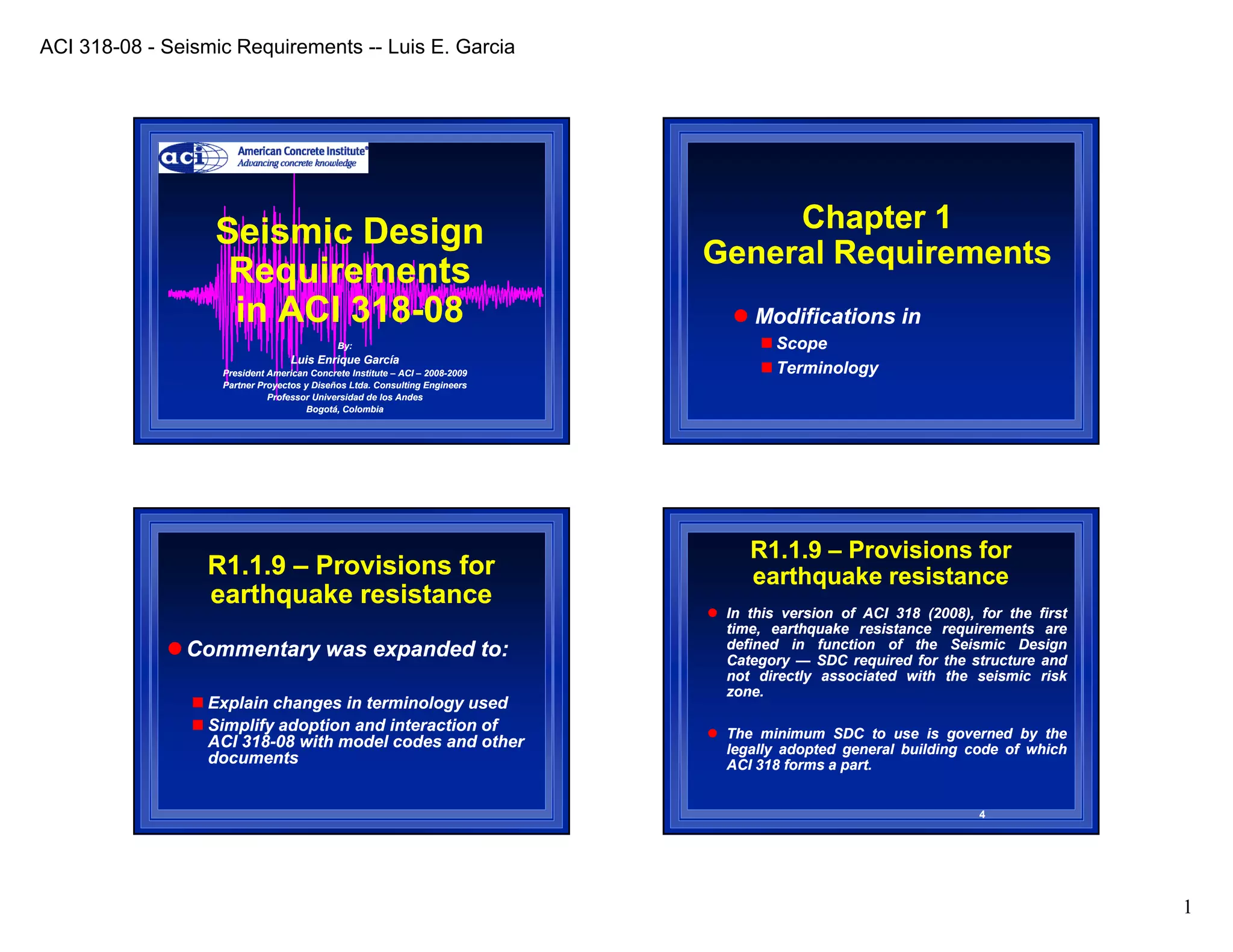 Aci 318 08-seismic-requirements-l e garcia | PDF