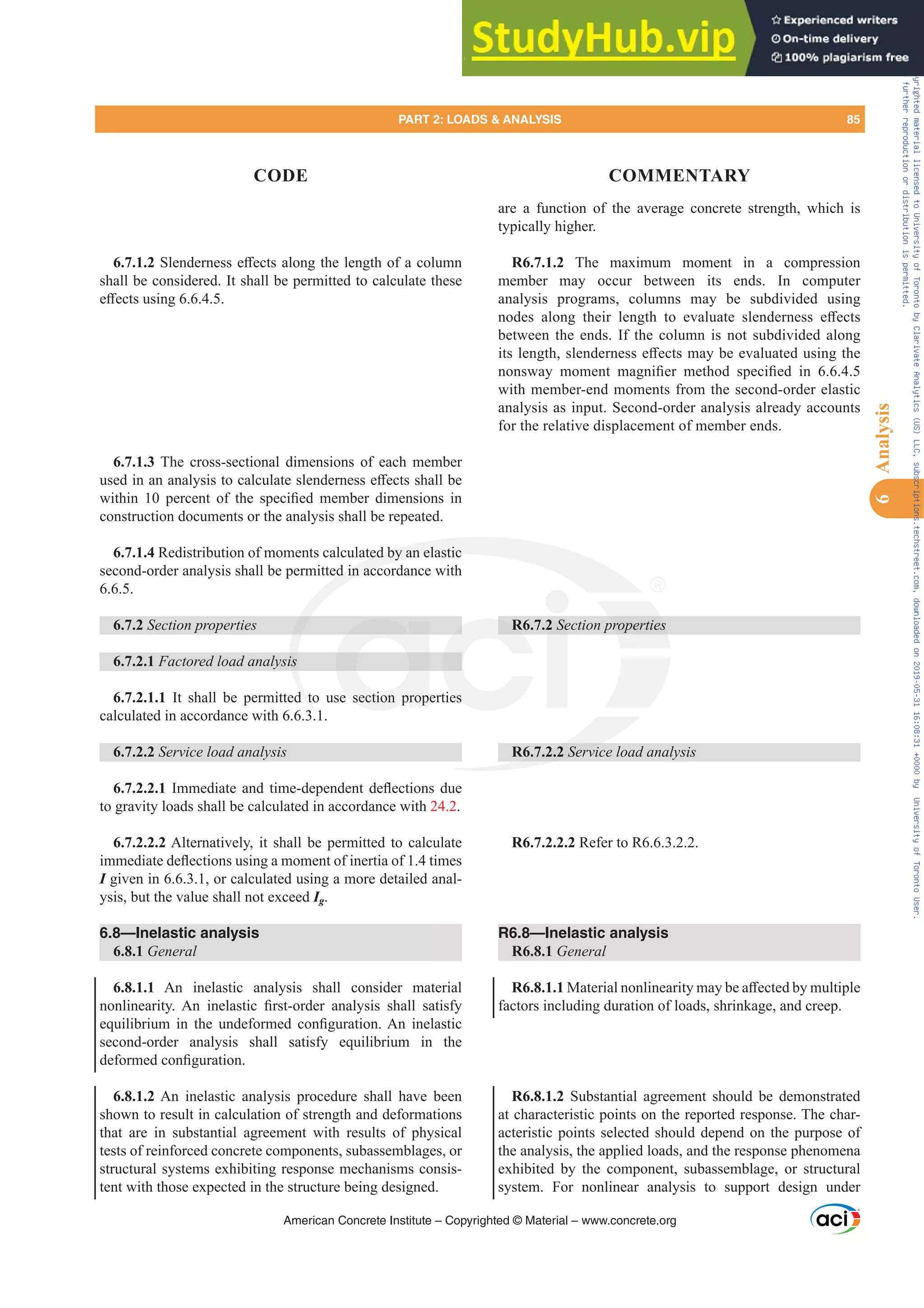 Aci 318 Structural Calculation Package Example.pdf ACI 318-19 Building Code Requirements for Structural Concrete.pdf