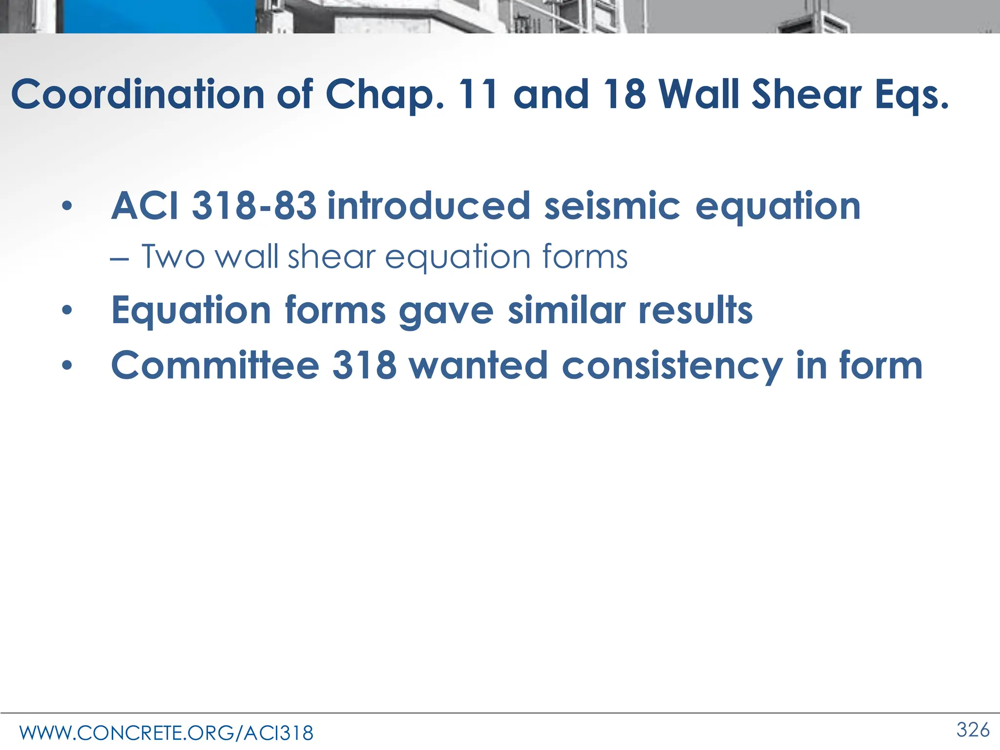 ACI 318-19 Presentation - changes to the concrete design standard | PDF