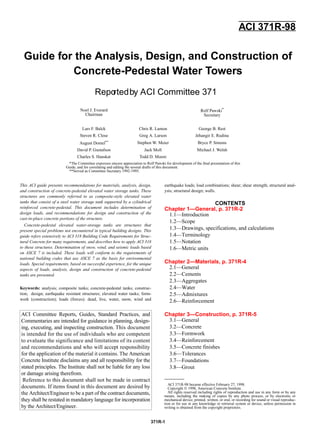 Aci Code 71 Aci 371 r_98 | PDF