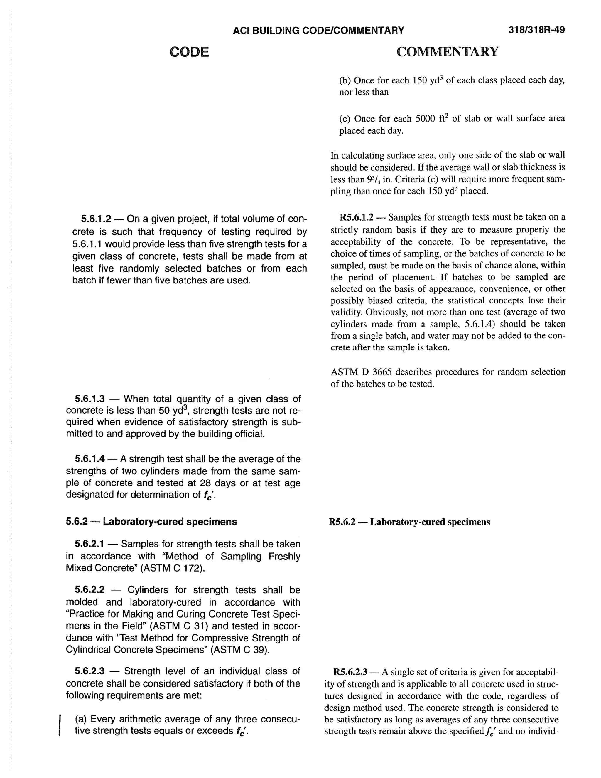 American Concrete Institute ACI 318 Codes | PDF
