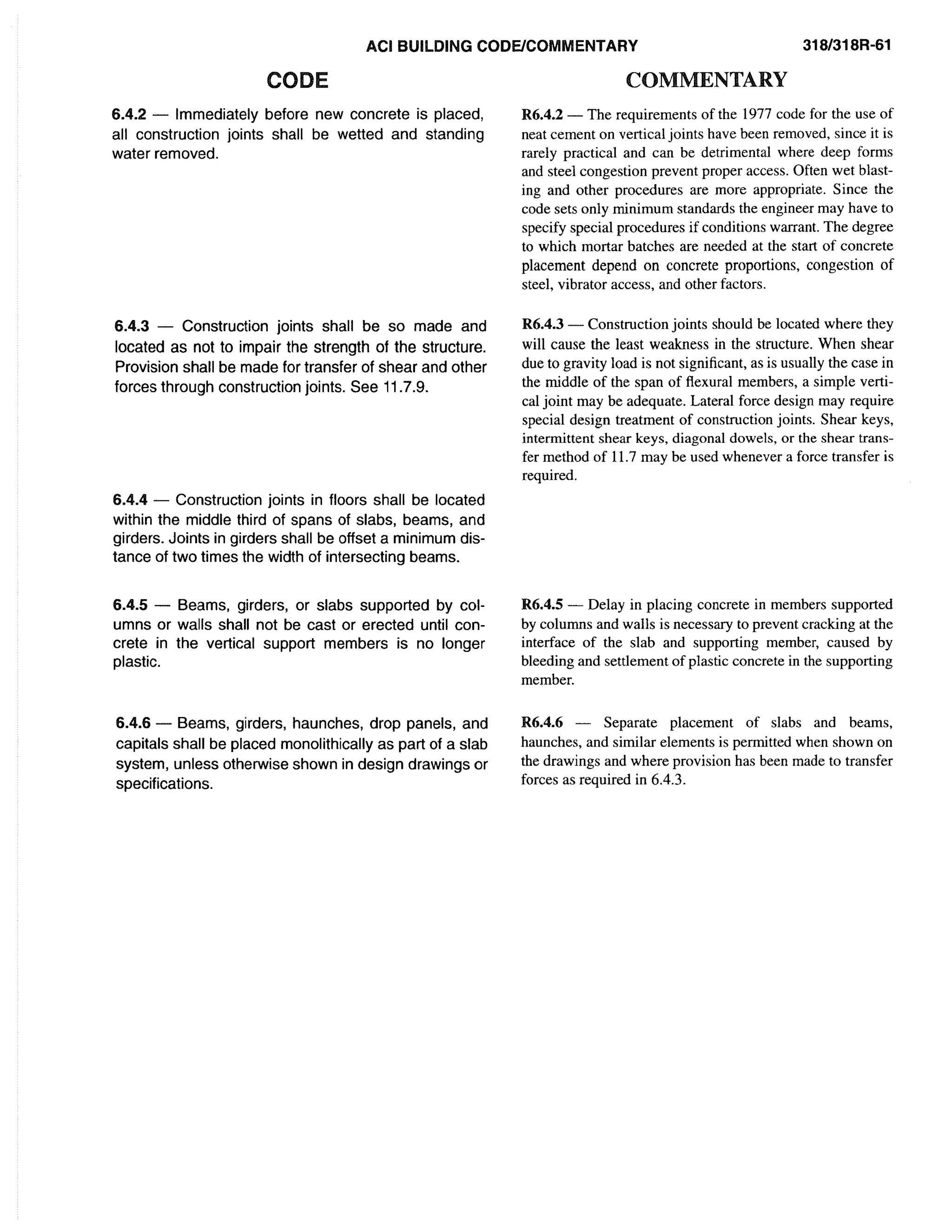 American Concrete Institute ACI 318 Codes | PDF