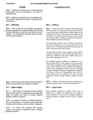 American Concrete Institute ACI 318 Codes | PDF
