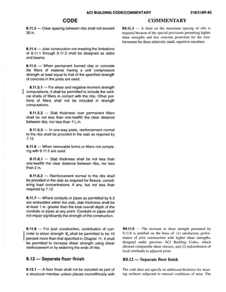 American Concrete Institute ACI 318 Codes | PDF