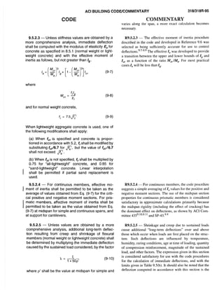 American Concrete Institute ACI 318 Codes | PDF