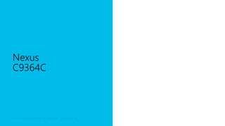Cisco C9364C and C9348GC-FXP | PDF