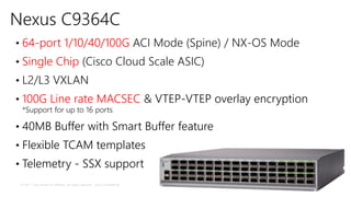Cisco C9364C and C9348GC-FXP | PDF