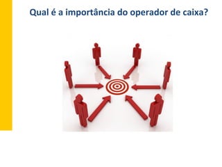 Qual	
  é	
  a	
  importância	
  do	
  operador	
  de	
  caixa?	
  
 
