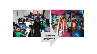 classroom
playground
 