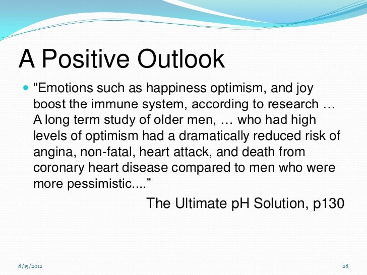 Happiness, Health and Positive Emotions