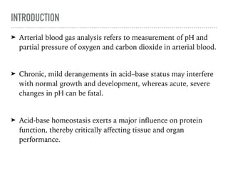 Acid base disorders | PDF