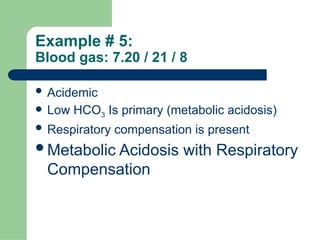 Acid-Base Analysis examples.presentation | PPTX