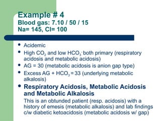 Acid-Base Analysis examples.presentation | PPTX