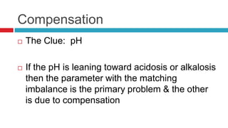 Id pCO2 falls above the upper limit (respiratory acidosis)
