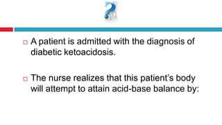 Causing metabolic acidosisABG Interpretation:  3rd StepDetermine the direction of the the metabolic component HCO#