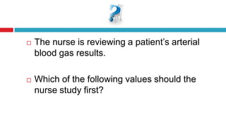 Metabolic AcidosisDeficit HCO3Common in cases of kidney disease and diabetesRespiratory AcidosisExcess HCO3Caused by hypoventilationMetabolic AlkalosisExcess HCO3Caused by diarrhea, steroid or diuretic therapy.Respiratory AlkalosisDeficit HCO3Caused by hyperventilationAcid-Base Imbalances