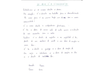 A Cidadania