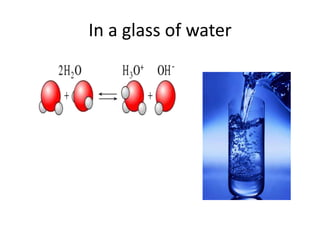 In a glass of water
 