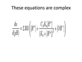 These equations are complex
 